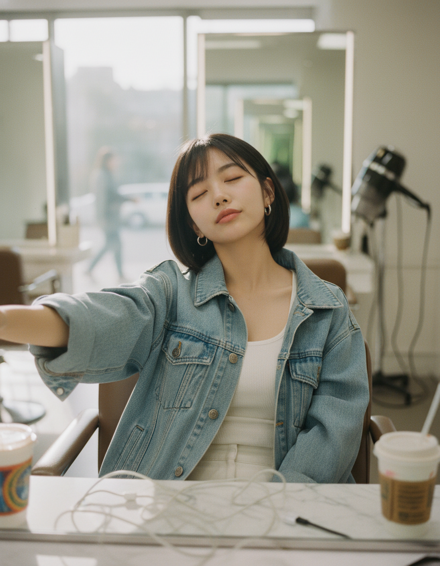 朝の支度 時短 ドライヤー 2026 - lifestyle photo