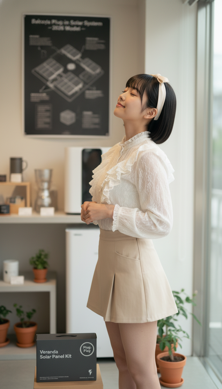 ベランダ設置型 プラグインソーラー 賃貸 2026 - lifestyle photo