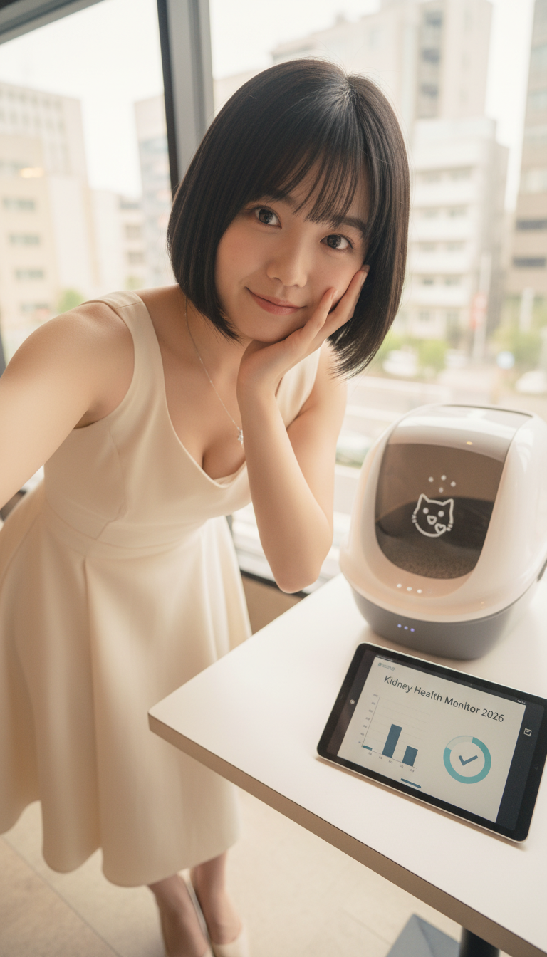 猫 AIトイレ 腎臓病 早期発見 2026 おすすめ - lifestyle photo